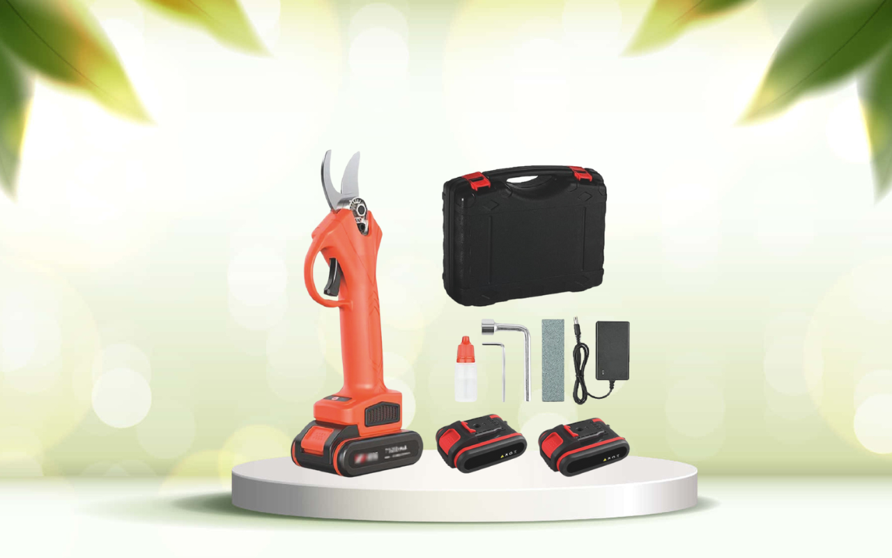 Rendi la potatura facile e veloce con le forbici elettriche da giardino, prova subito