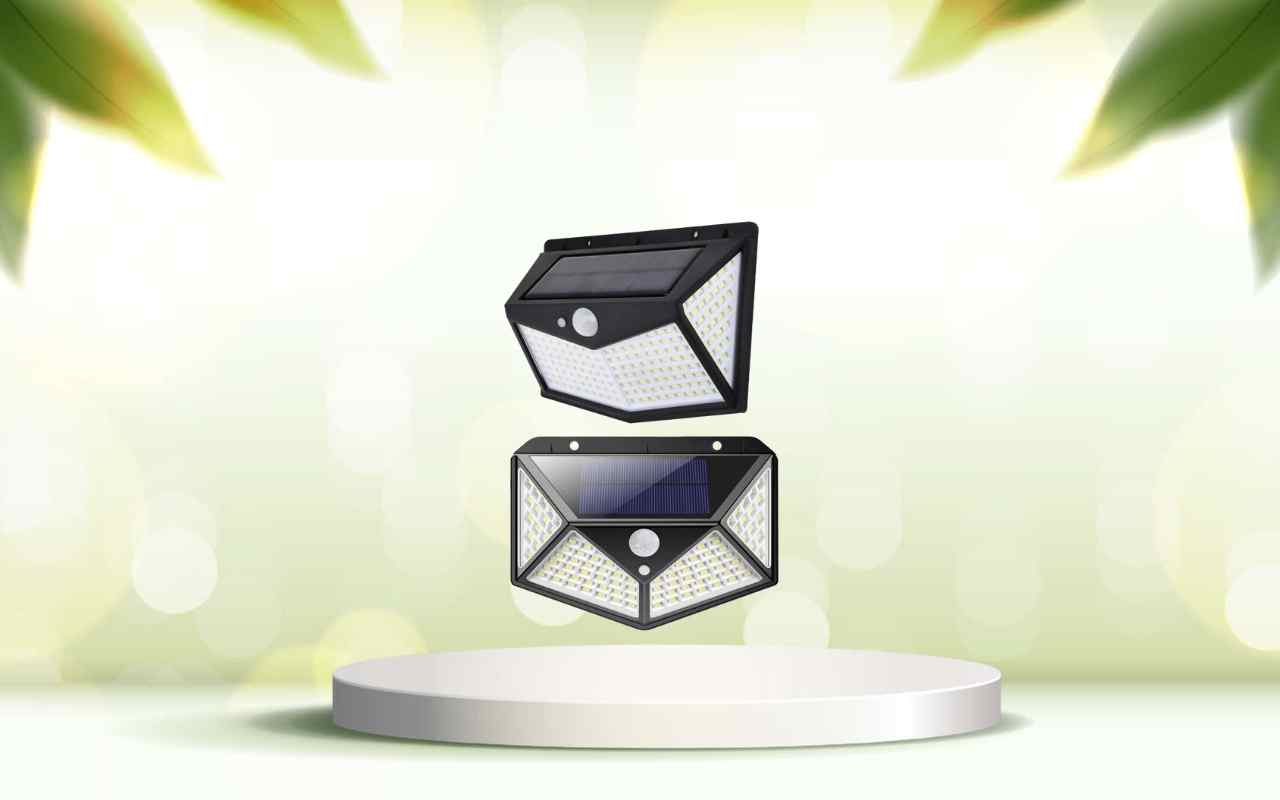 Illumina il tuo giardino in modo green: scopri i fari solari 100 LED in offerta